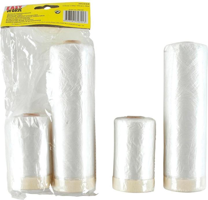 Image du produit Easy Work Kit de ruban de crêpe de peintre avec film (1100 mm)