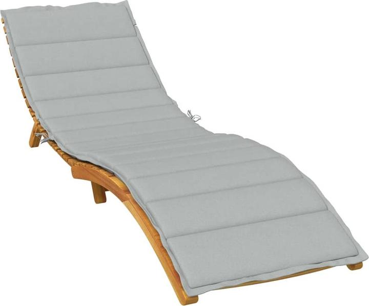 Actual product image VidaXL Sun lounger cushion fabric (200 x 60 x 4 cm)