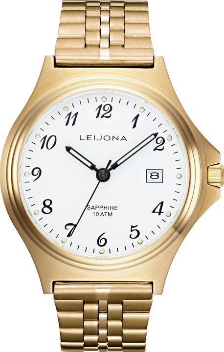 Produktbild Leijona 5010-1907 Wristwatch, 37 mm, gold (37 mm)