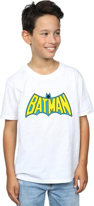 Image du produit Batman T-shirt en coton avec logo rétro pour garçons (140, 146)