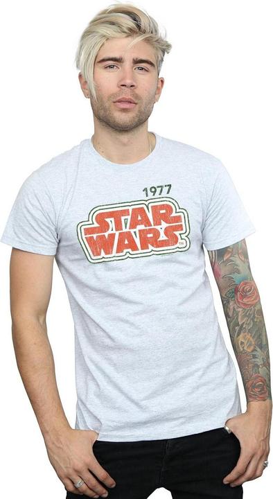 Image du produit Star Wars - T-shirt RETRO OUTLINE - Homme (M)