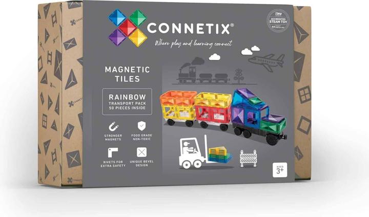 Connetix Regenbogen Transport