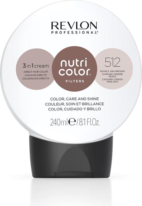 Image du produit Revlon Professional Crème Nutri-Color - Pearly Ash Brown 512 (512)