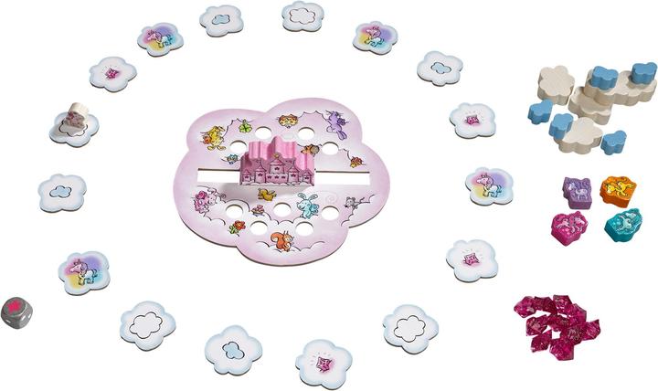 Actual product image Haba Unicorn Glitter Glow (German, Spanish, French, Dutch, Italian)