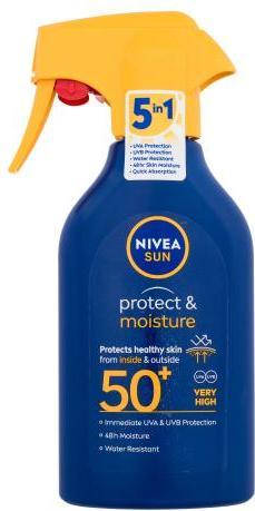 Immagine prodotto NIVEA Proteggere e idratare il sole (Crema solare, SPF 50+, 270 ml)
