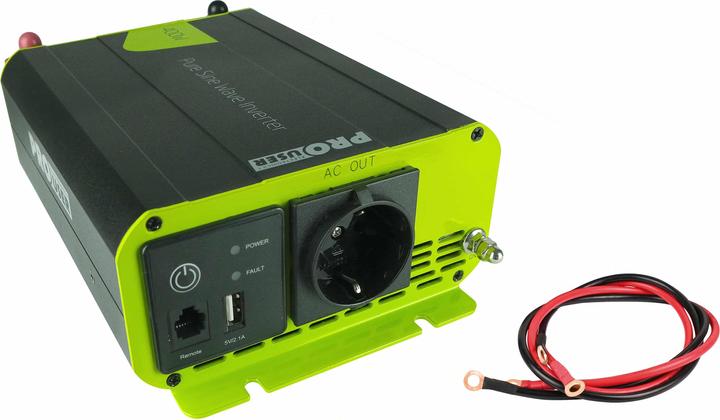 Image du produit ProUser Convertisseur de tension PRO USER PSI400, 16483 DC/AC, 12V à 230V, 400W