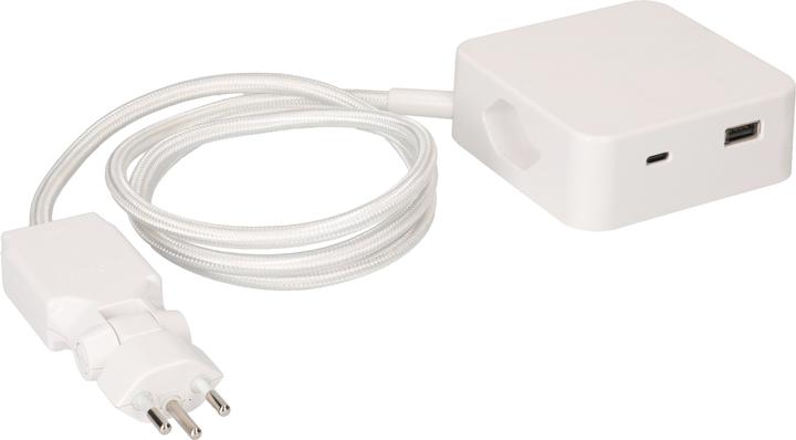Max Hauri maxTEX Cube (3 x, Typ 13, USB, USB-A, USB-C, 2 m)