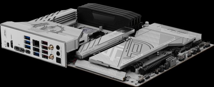 Productafbeelding MSI MPG Z890 EDGE TI WiFi (LGA 1851, Intel Z890, ATX)