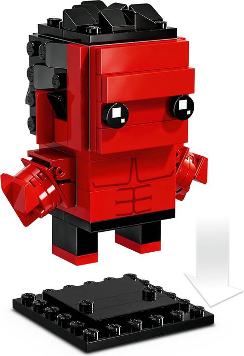 Image du produit LEGO BrickHeadz Super Heroes Captain America & Red Hulk (40668, LEGO Brickheadz)