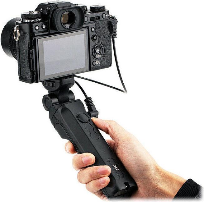 Produktbild JJC TP FJ1 Shooting Grip with Wireless Remote (replaces Fuji RR 100 remote release)