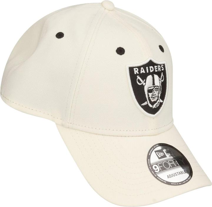 Image du produit New Era 9Forty Casquette Snapback - Las Vegas Raiders Chrome Beige (Taille unique)