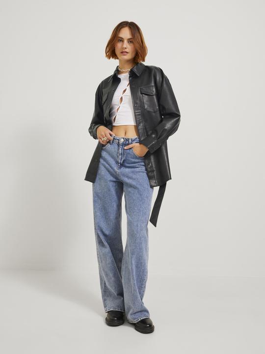 Actual product image JJXX JXLuna Faux Leather Overshirt (S)