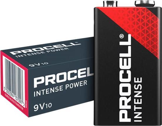 Actual product image Duracell Procell Intense Power (10 pcs., 9V Block, 673 mAh)