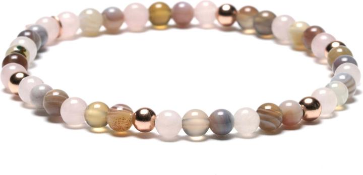 Produktbild Balibay Belinda (18 cm, Rosenquarz, 925 Sterling Silber, Edelstein, Achat)
