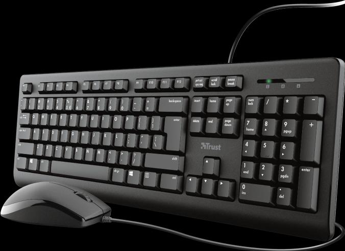 Actual product image Trust TKM-250 (DE, Cable)