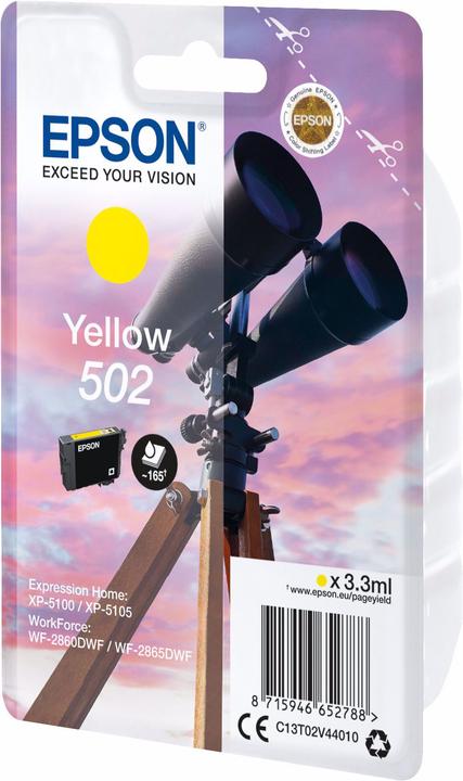 Image du produit Epson 502 (Y)