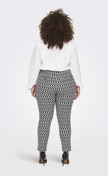 Actual product image Only Curvy patterned classic trousers (W42/L34)