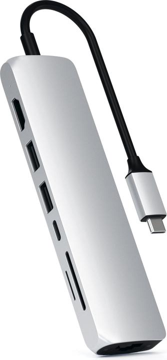 Satechi USB-C Slim Multi-porta (USB-C, 7 Porti)