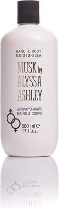 Actual product image Alyssa Ashley White Musk Hand & Body Moisturiser (Body lotion, 500 ml)