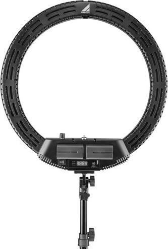 Image du produit Westcott 18” Bi-Color LED Ring Light Kit with Batteries and Stand (éclairage annulaire)