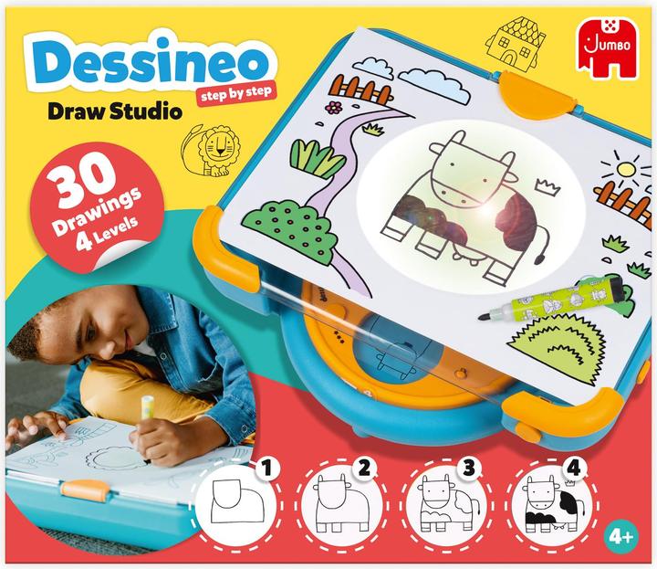 Image du produit Jumbo Dessineo Atelier de dessin (Multilingue)