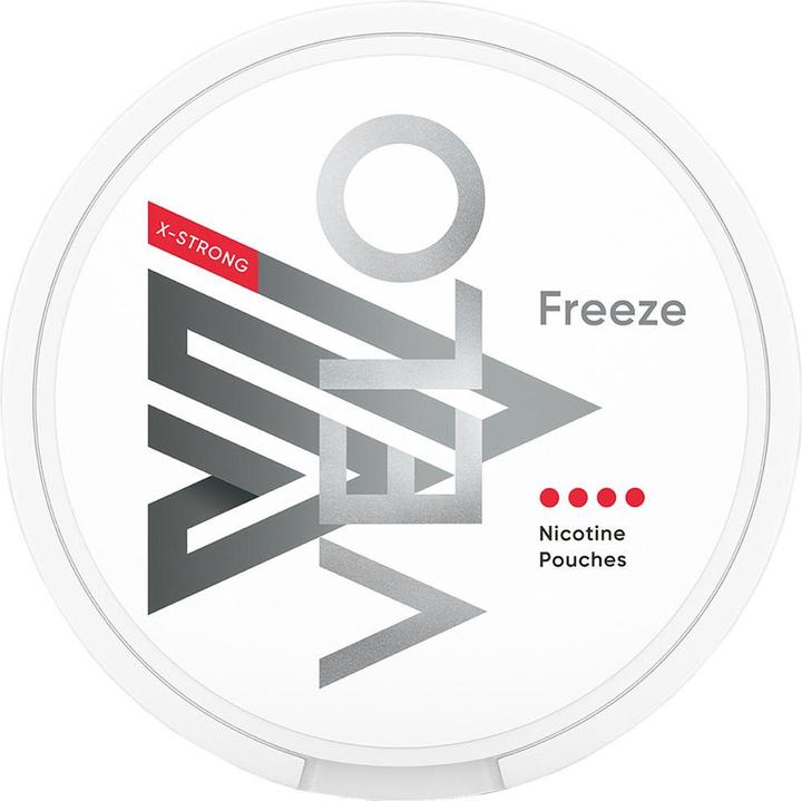Actual product image Velo Freeze X-Strong (Nicotine Pouches, 6 mg)