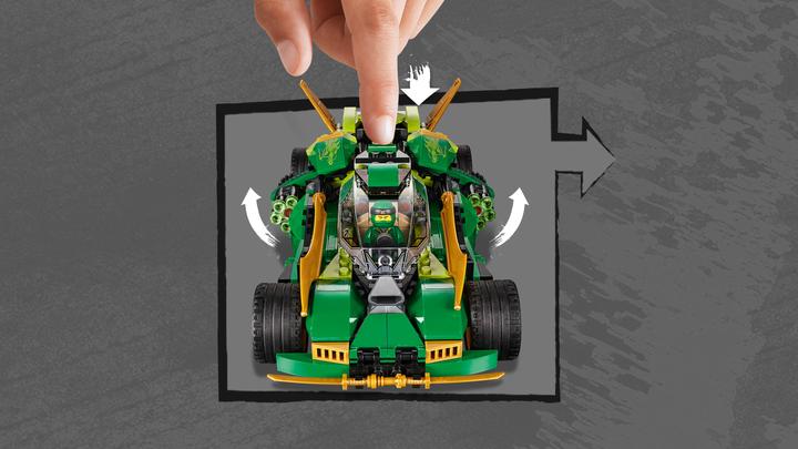 Produktbild LEGO Ninjago Lloyds Nachtflitzer (70641, LEGO Ninjago)