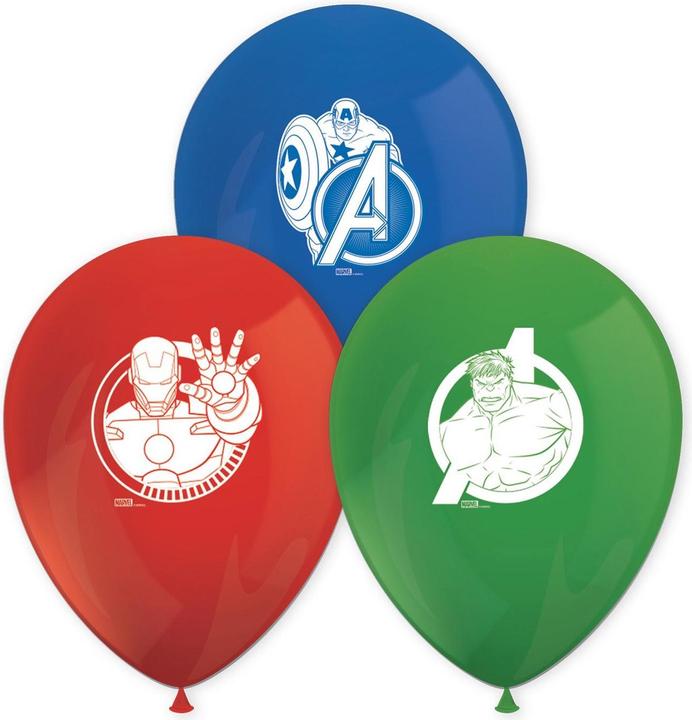 Actual product image Unique Balloons Avengers (8 x)