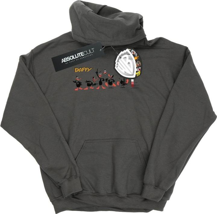 Produktbild Looney Tunes Daffy Duck Colour Code Kapuzenpullover (L)