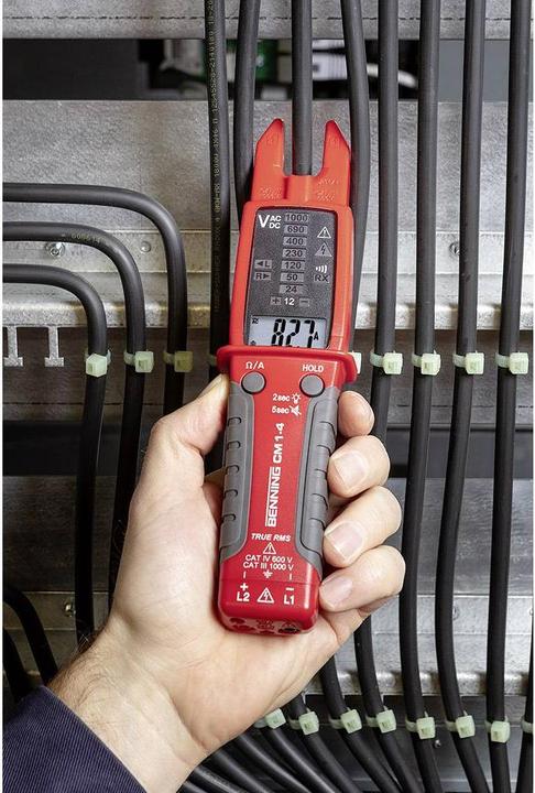 Produktbild Benning CM 1-4 Strommesszange (CAT IV 600V, CAT III 1000V)