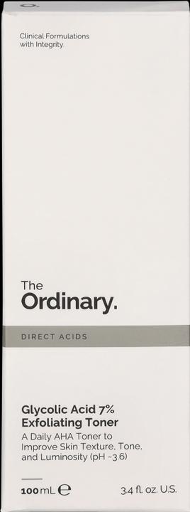Immagine prodotto The Ordinary Glycolic Acid 7% Exfoliating Toner (Acqua tonica, 100 ml)