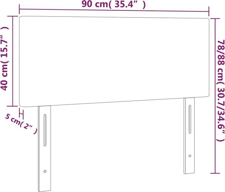 Image du produit VidaXL Conni (90 x 5 x 78/88 cm)