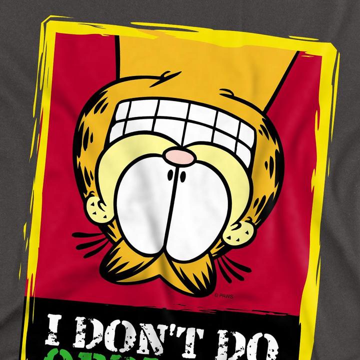 Actual product image Garfield Unisex Adult I Don't Do Ordinary T-Shirt (L)