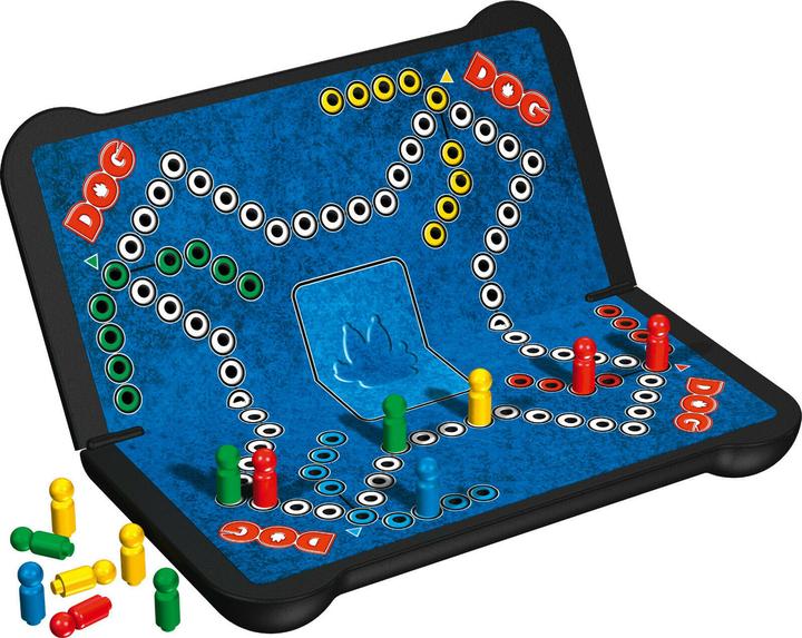 Actual product image Schmidt Spiele Dog Compact The dogs bite the last (German)