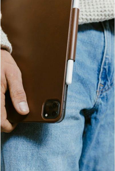 Produktbild Nomad Modern Leather Folio iPad Pro 12.9 (6th Gen)+Pencil Brown