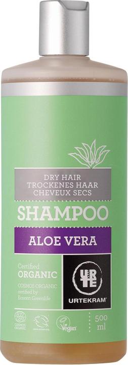 Actual product image Urtekram Aloe Vera Shampoo Dry Hair Organic (500 ml, Liquid shampoo)