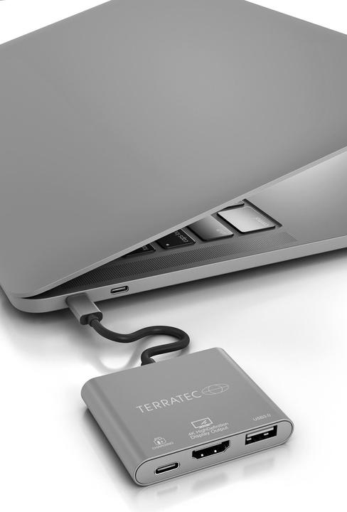 Actual product image Terratec Connect C3 (USB-C, 3 Ports)