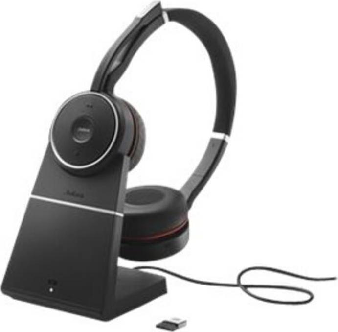 Image du produit Jabra Evolve 75 SE UC Duo + Link 380 (Sans fil, USB-A)