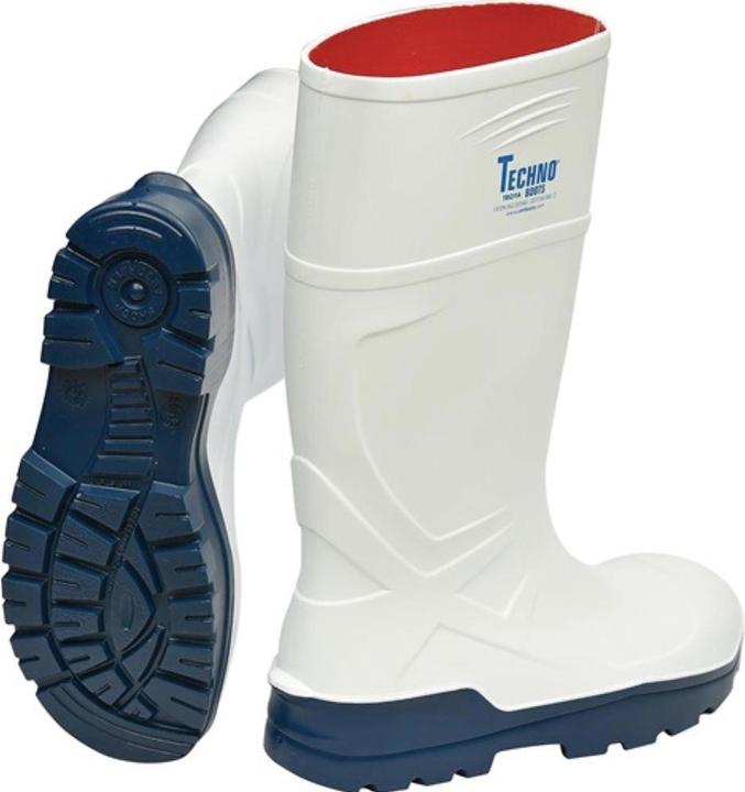 Image du produit Techno Boots Bottes VITAN taille 40 blanc S4 CI SRC EN ISO 20345 Polyuréthane (S4, 40)