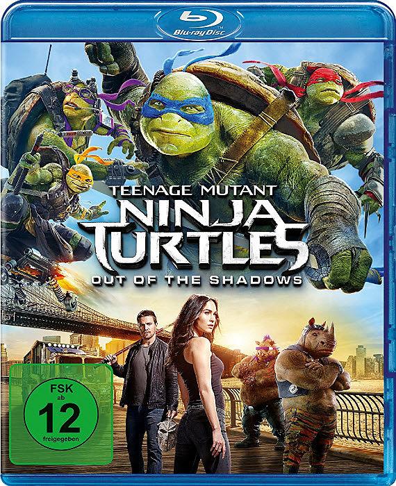 Produktbild Teenage Mutant Ninja Turtles - Out of the Shadows (Blu-ray, 2016, Deutsch, Englisch)