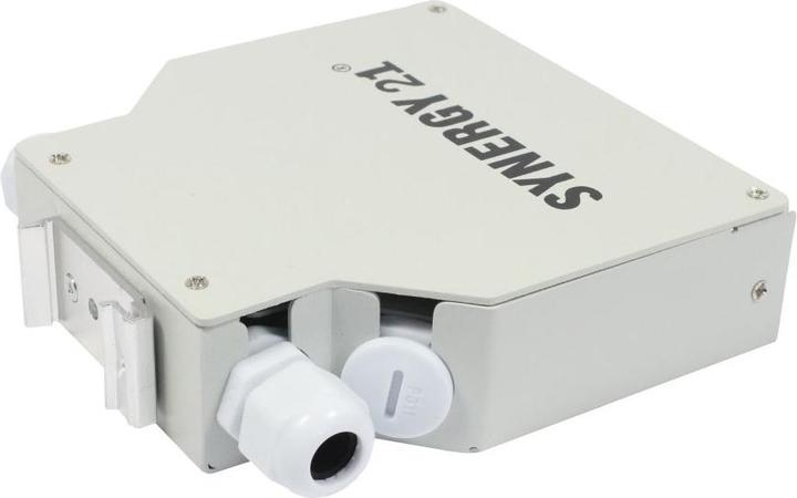 Immagine prodotto Synergy 21 Pannello patch in fibra ottica per guida DIN, 6xSC prese duplex/LC quad, senza accoppiatori, grigio