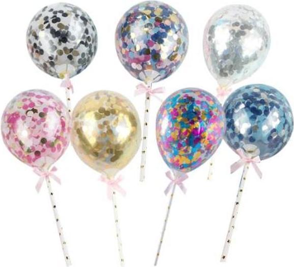 Immagine prodotto MU Style Palloncini cake topper (set da 7 pezzi) (1 x)