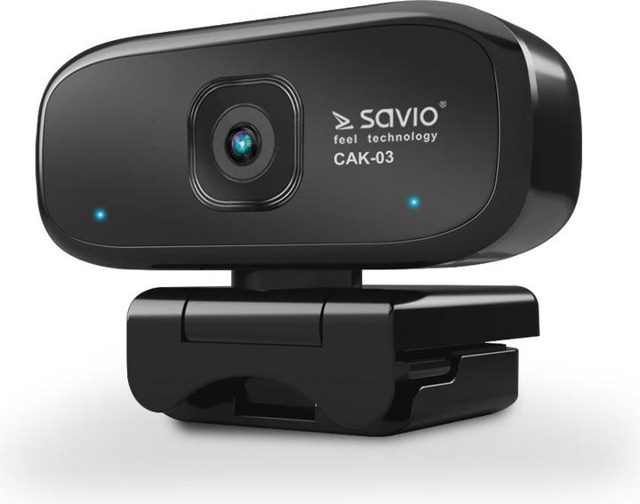Produktbild Savio Elmak USB HD CAK-03 webcam with microphone, 1280x720 (2 Mpx)