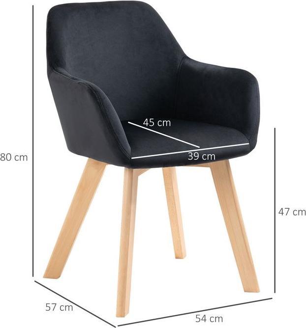 Image du produit Swisshandel24 Chaises de cuisine (lot de 2)