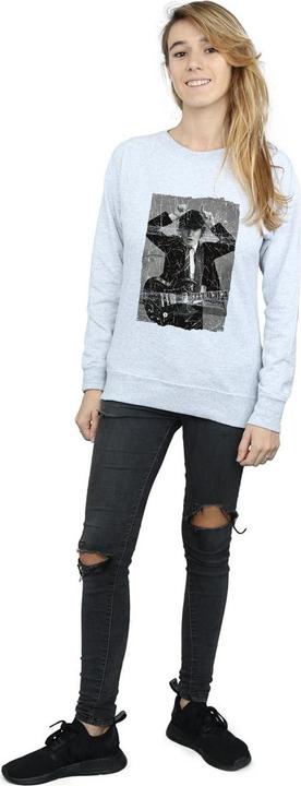 Produktbild AC/DC Angus Young Distressed Photo Sweatshirt (L)