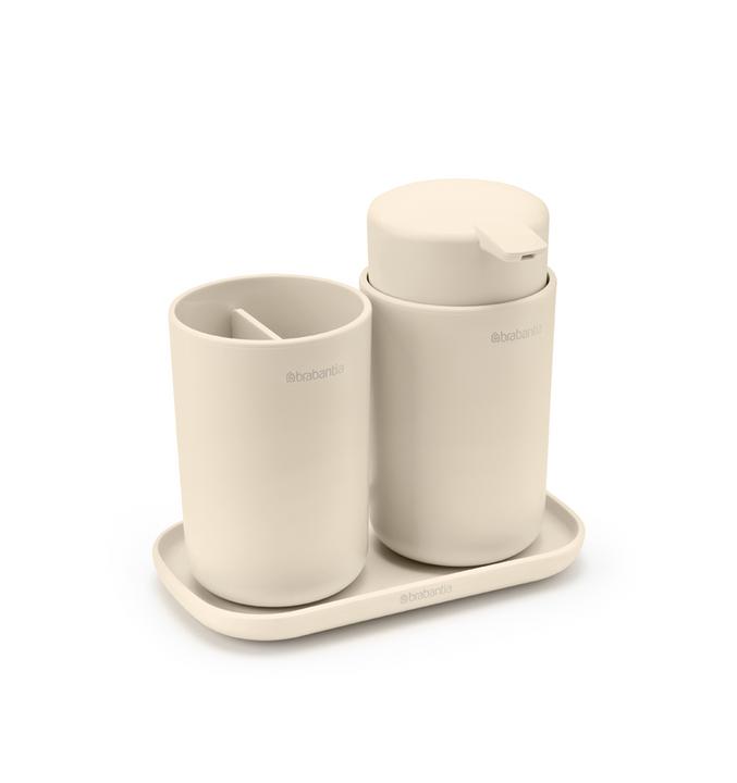 Actual product image Brabantia Soap Dispenser Set ReNew Set 250 ml, Beige