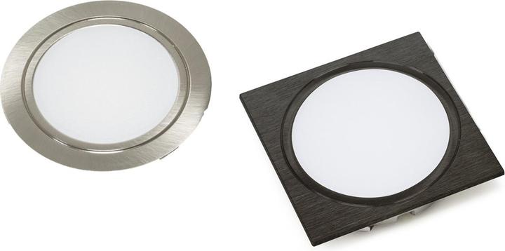 Actual product image L&S Chip HE 58 Rund 24 V 2,5 W, Edelstahlopt (364.90 lm)