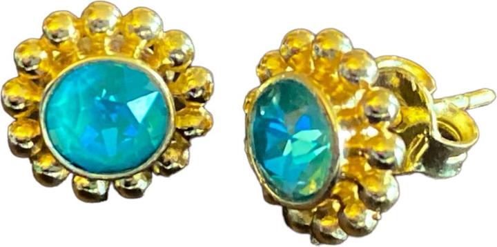 Produktbild Steinkult Ohrringe "Amy" (Kristallstein, 18 Kt. Vergoldet, Messing)