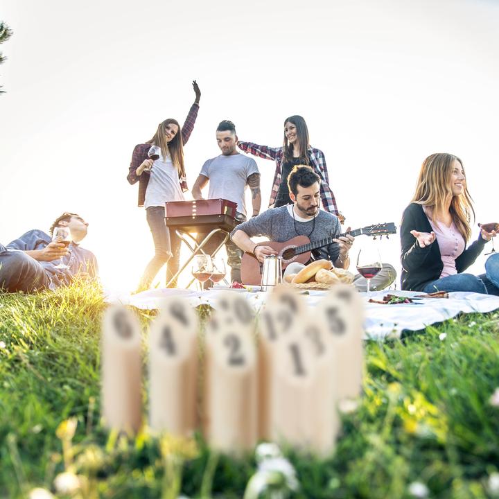 Actual product image Relaxdays Kubb