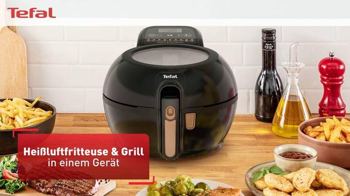 Produktbild Tefal ActiFry und Grill Genius HeissluftfritteuseSchwarz